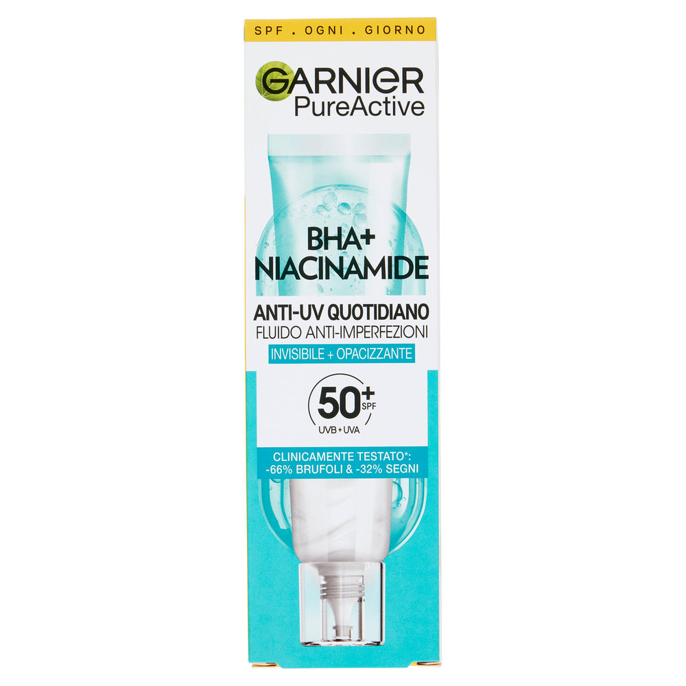 FLUIDO ANTI-UV ANTI-IMPERFEZIONI GARNIER NIACINAMIDE ML 40 - 0