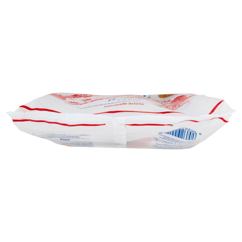 MOZZARELLA FIOR DI LATTE SABELLI SGOC. G125X3 G700 - 3