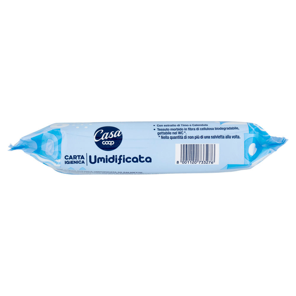 CARTA IGIENICA UMIDIFICATA IN SALVIETTE COOP CASA PZ 50 - 5