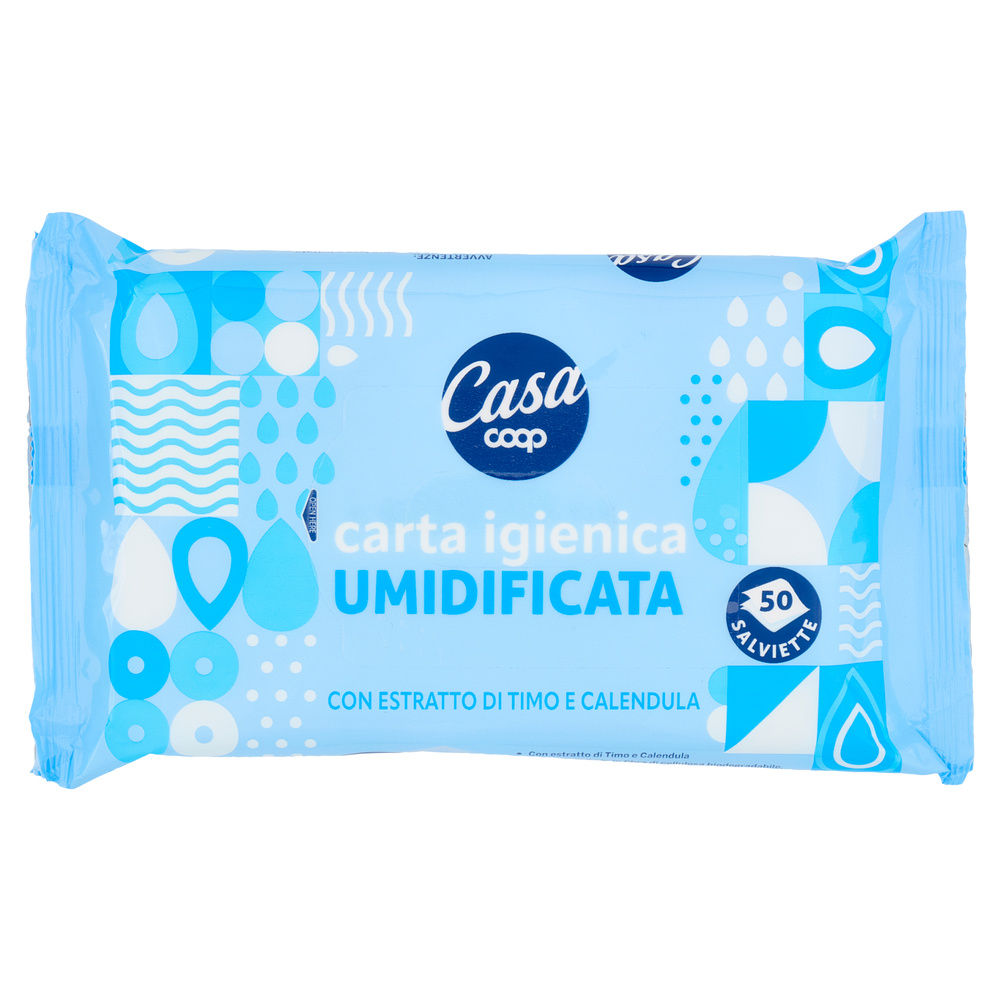 CARTA IGIENICA UMIDIFICATA IN SALVIETTE COOP CASA PZ 50 - 11