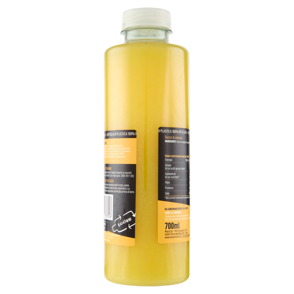 SPREMUTA HPP ARANCIA BIONDA MACE' 700ML - 1