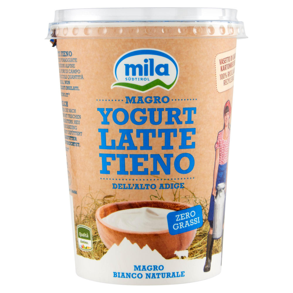 YOGURT LATTE FIENO MAGRO BIANCO MILA G 450 - 0