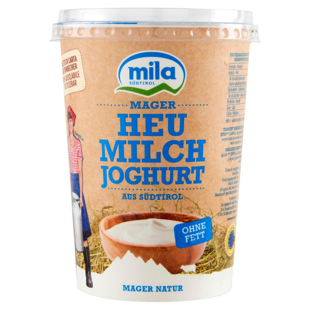 YOGURT LATTE FIENO MAGRO BIANCO MILA G 450 - 1