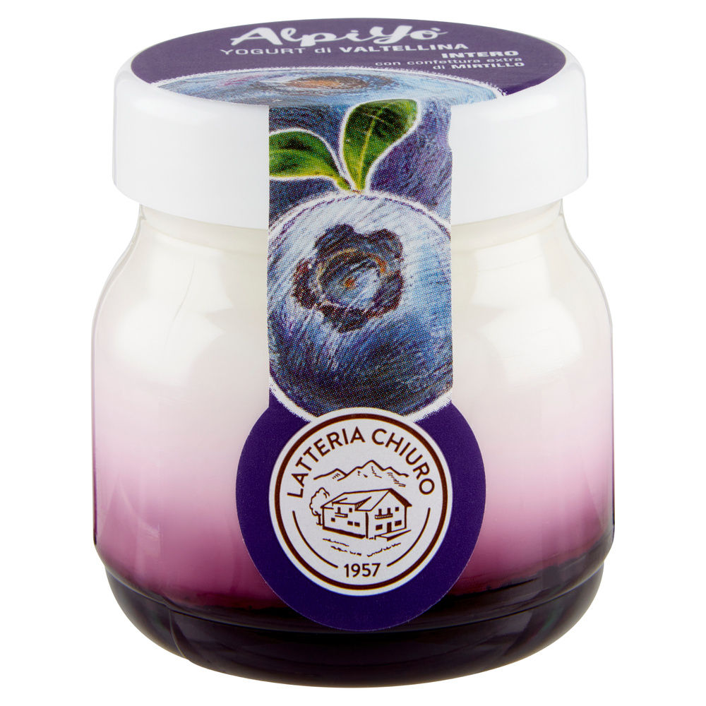 YOGURT ALPIYO'  INTERO MIRTILLO 125 G - 2