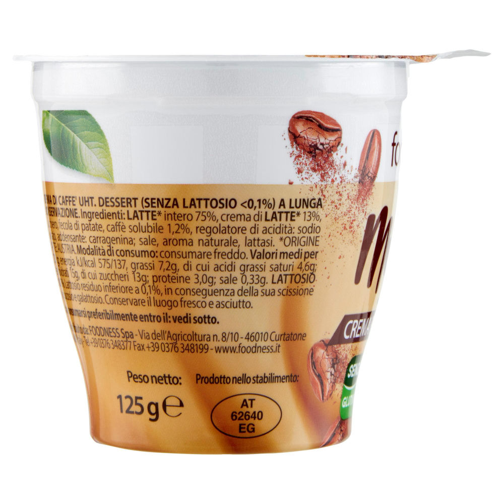 CREMA FREDDA CAFFE' IN COPPETTA G 125 MYKICO FOODNESS - 3