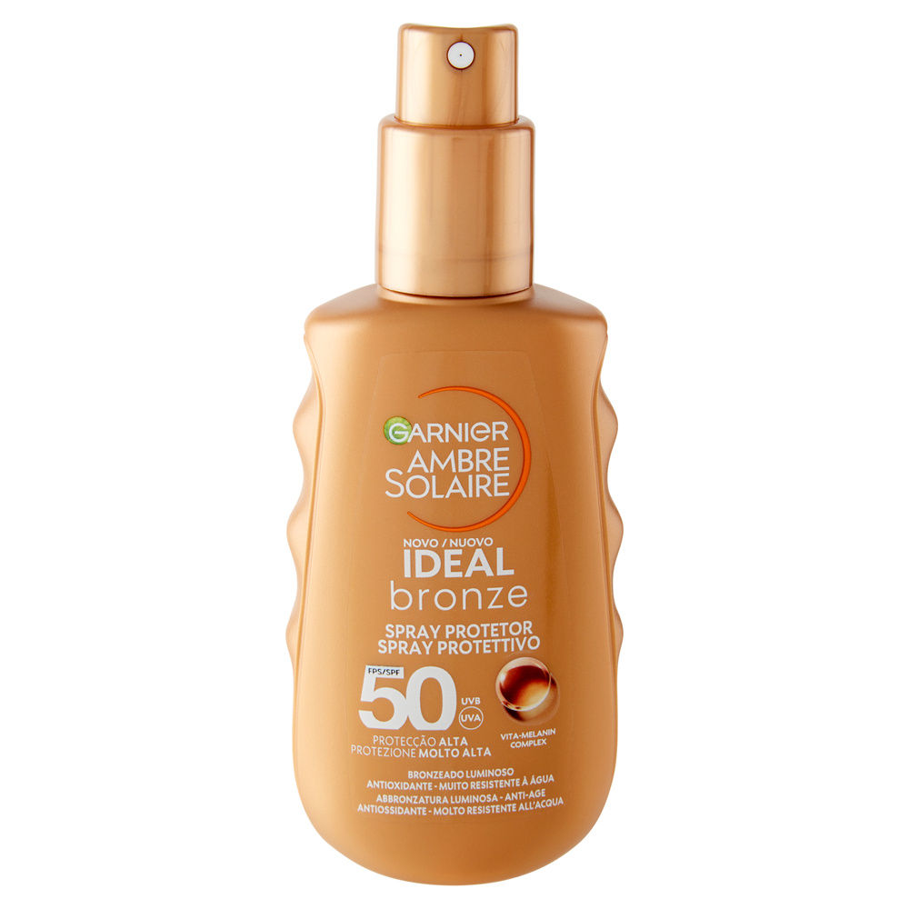 SOLARE SPRAY GARNIER AMBRE SOLAIRE IDEAL BRONZE 50 ML 150 - 6