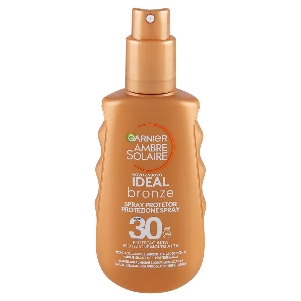 SOLARE SPRAY GARNIER AMBRE SOLAIRE IDEAL BRONZE SPF30 ML 150 - 5