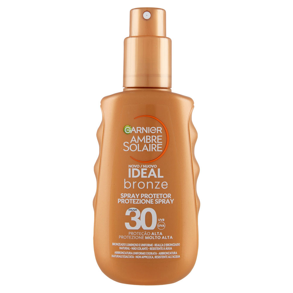 SOLARE SPRAY GARNIER AMBRE SOLAIRE IDEAL BRONZE SPF30 ML 150 - 4