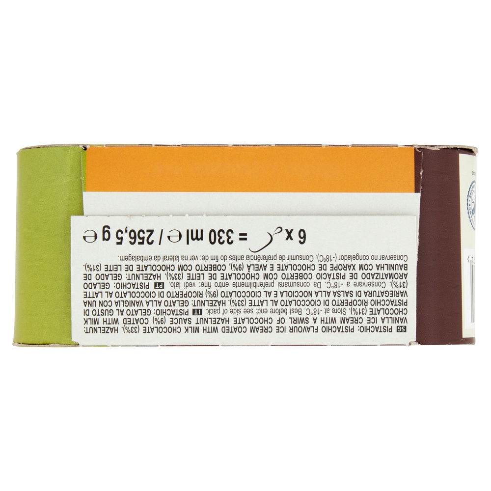 MAGNUM MINI PISTACCHIO/GIANDUIA X6 G 256 - 4