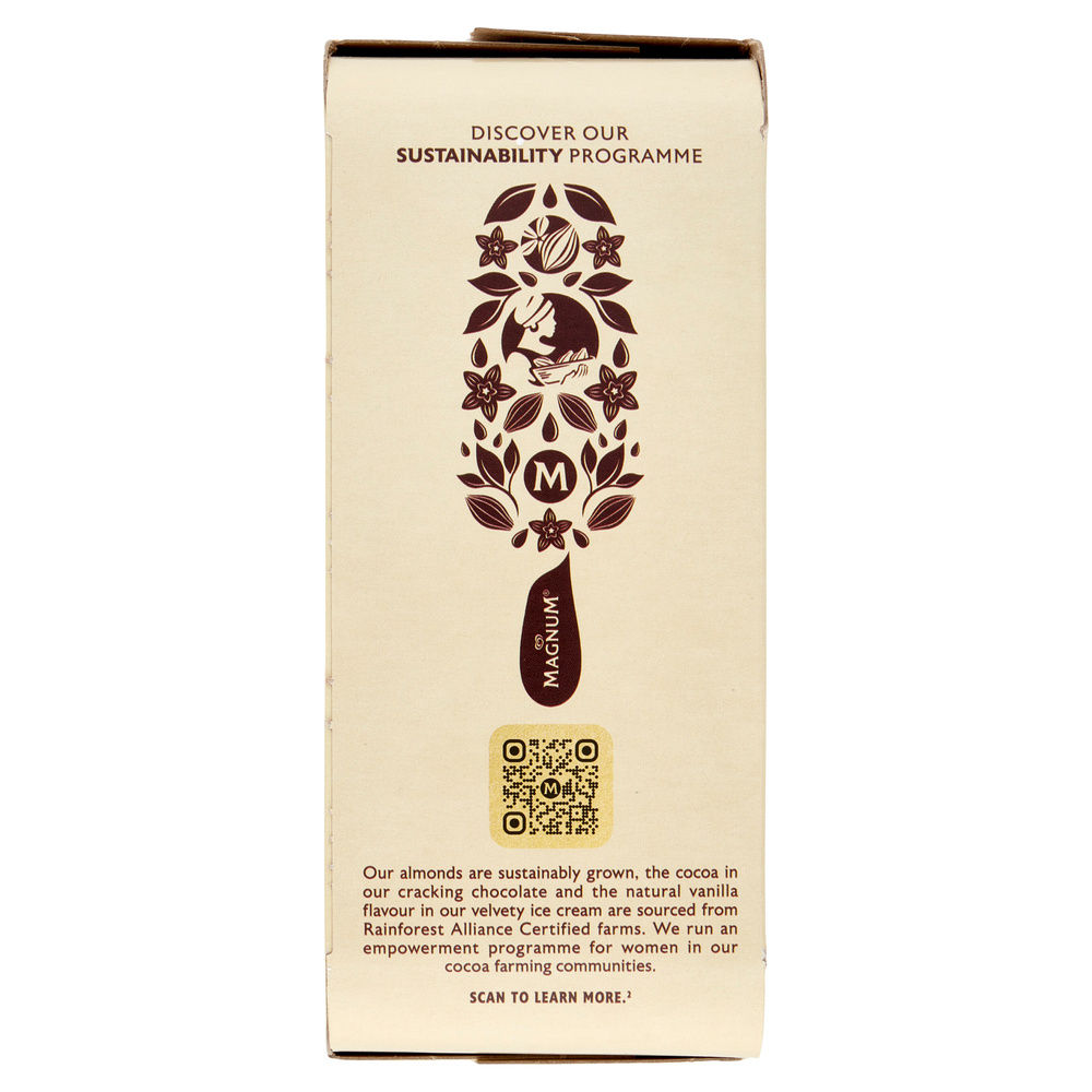 MAGNUM MINI WHITE & WHITE ALMOND X6 G 256 - 6
