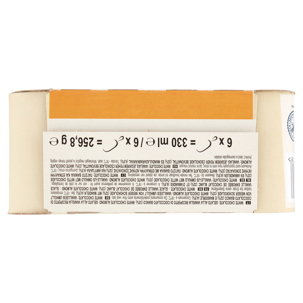 MAGNUM MINI WHITE & WHITE ALMOND X6 G 256 - 5