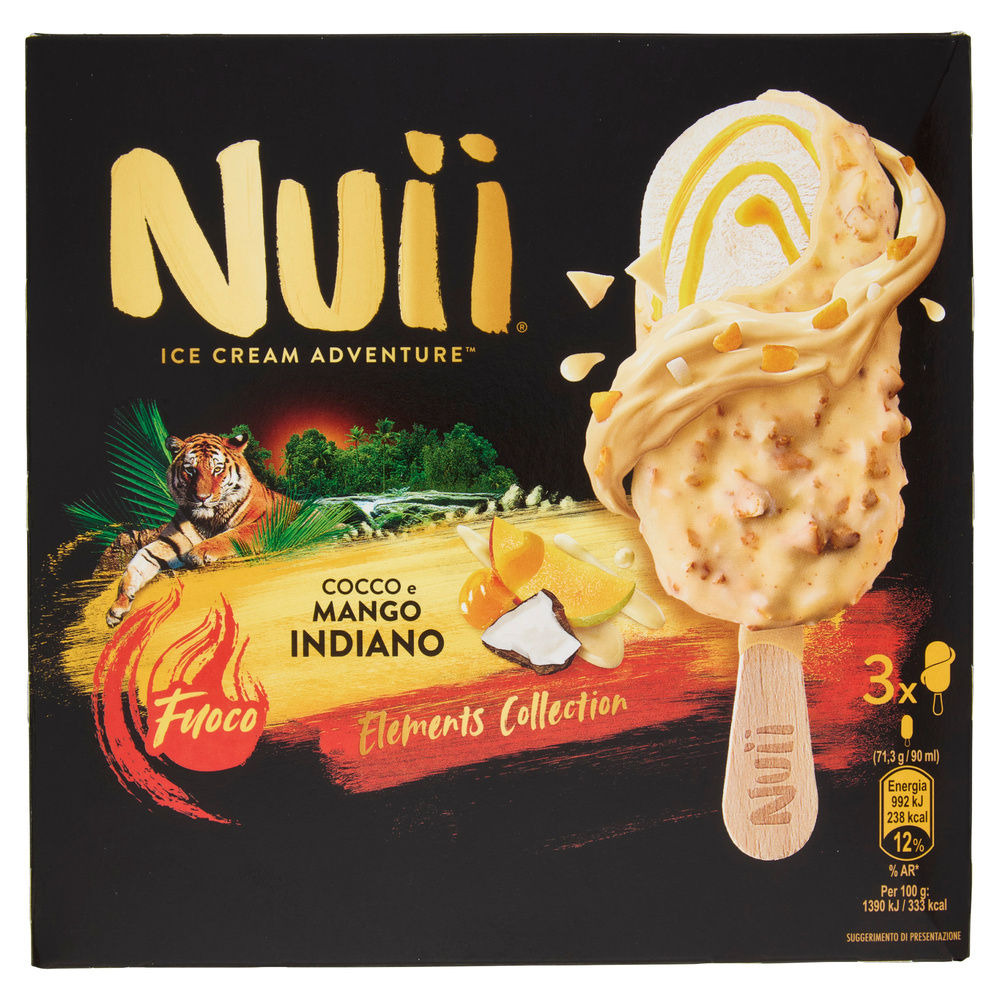 GELATO COCCO E MANGO INDIANO NUII PZ 3 G 214 - 7