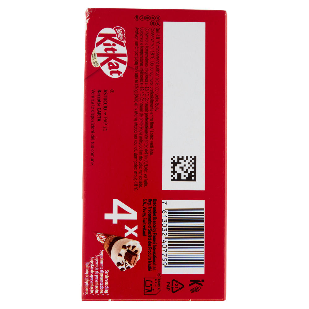 CONO GELATO ALLA VANIGLIA KIT KAT PZ4 G 253 - 6