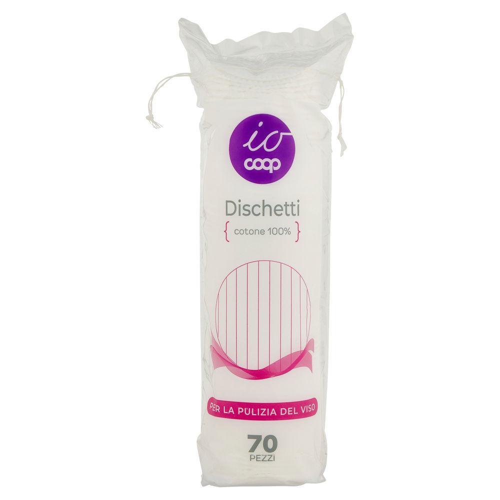 DISCHETTI PER LA PULIZIA VISO IO COOP PZ 70 - 0
