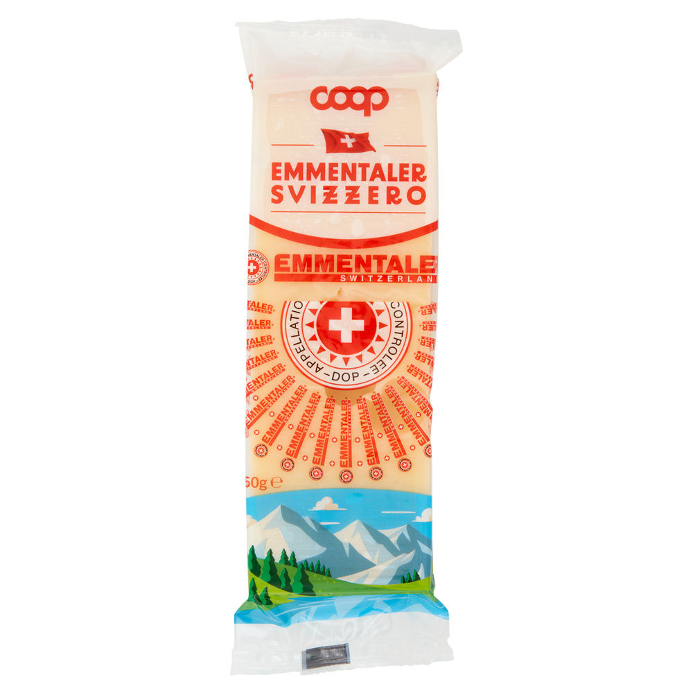 EMMENTALER SVIZZERO DOP COOP FLOW PACK G 250 - 0