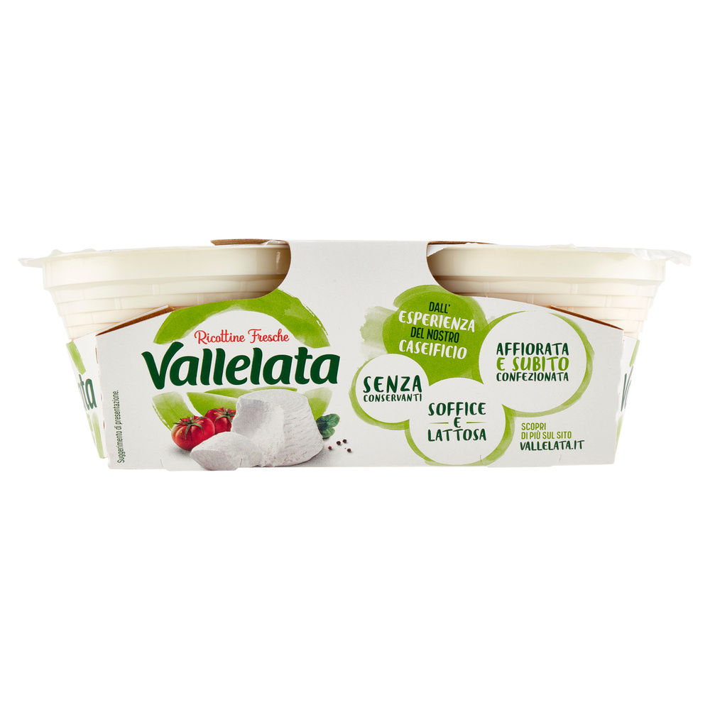 RICOTTINE VALLELATA GALBANI VASCHETTE 2X100 G - 1