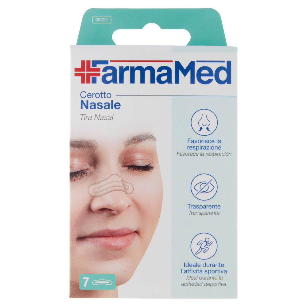 CEROTTI NASALI FARMAMED TRASPARENTI PZ.7 - 3