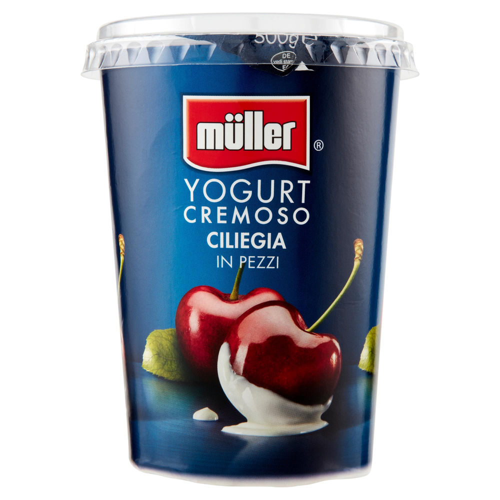 CREMA DI YOGURT MULLER CILIEGIA IN PZ BARATTOLO G 500 - 0