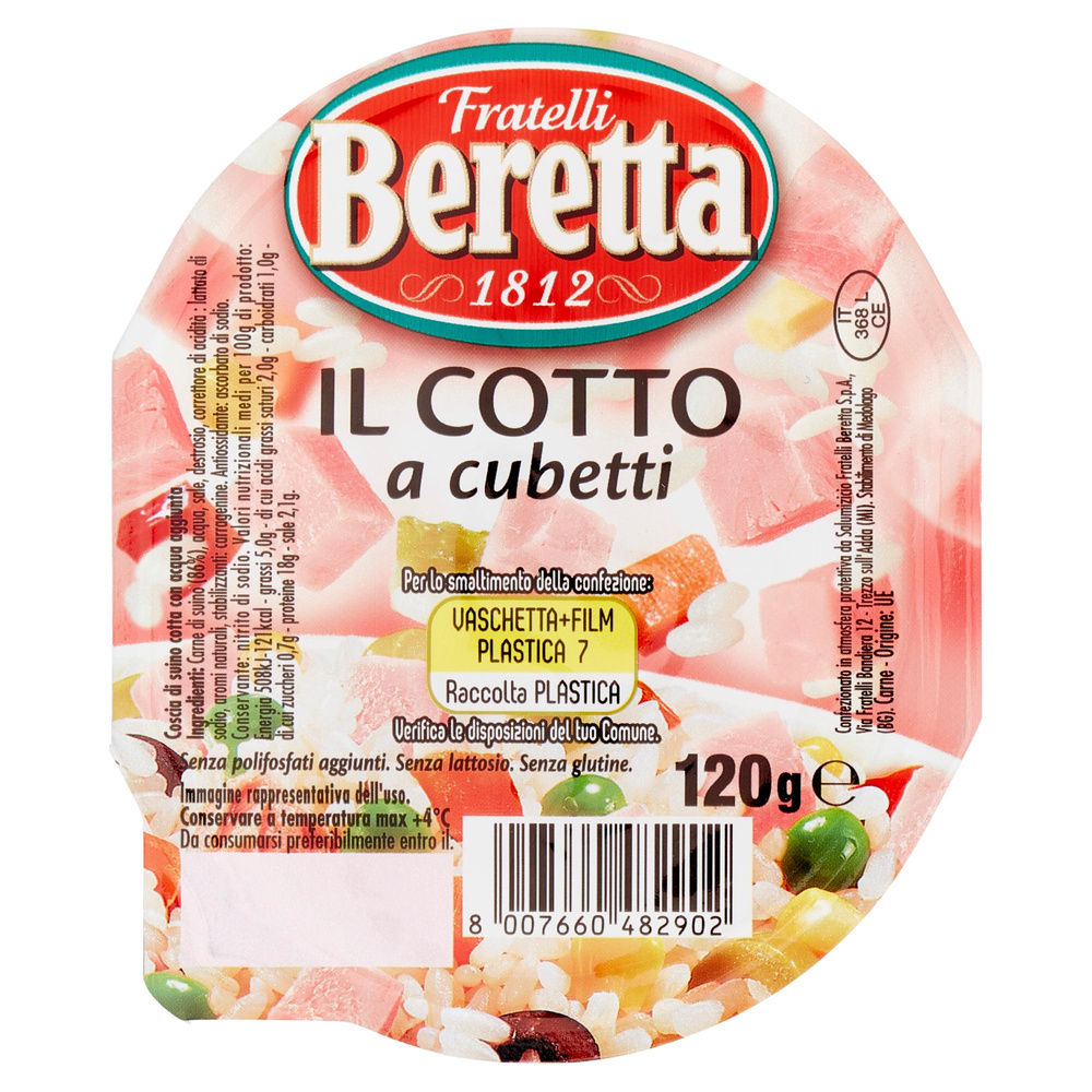 COTTO CUBETTI BERETTA VASCHETTA G120 - 2