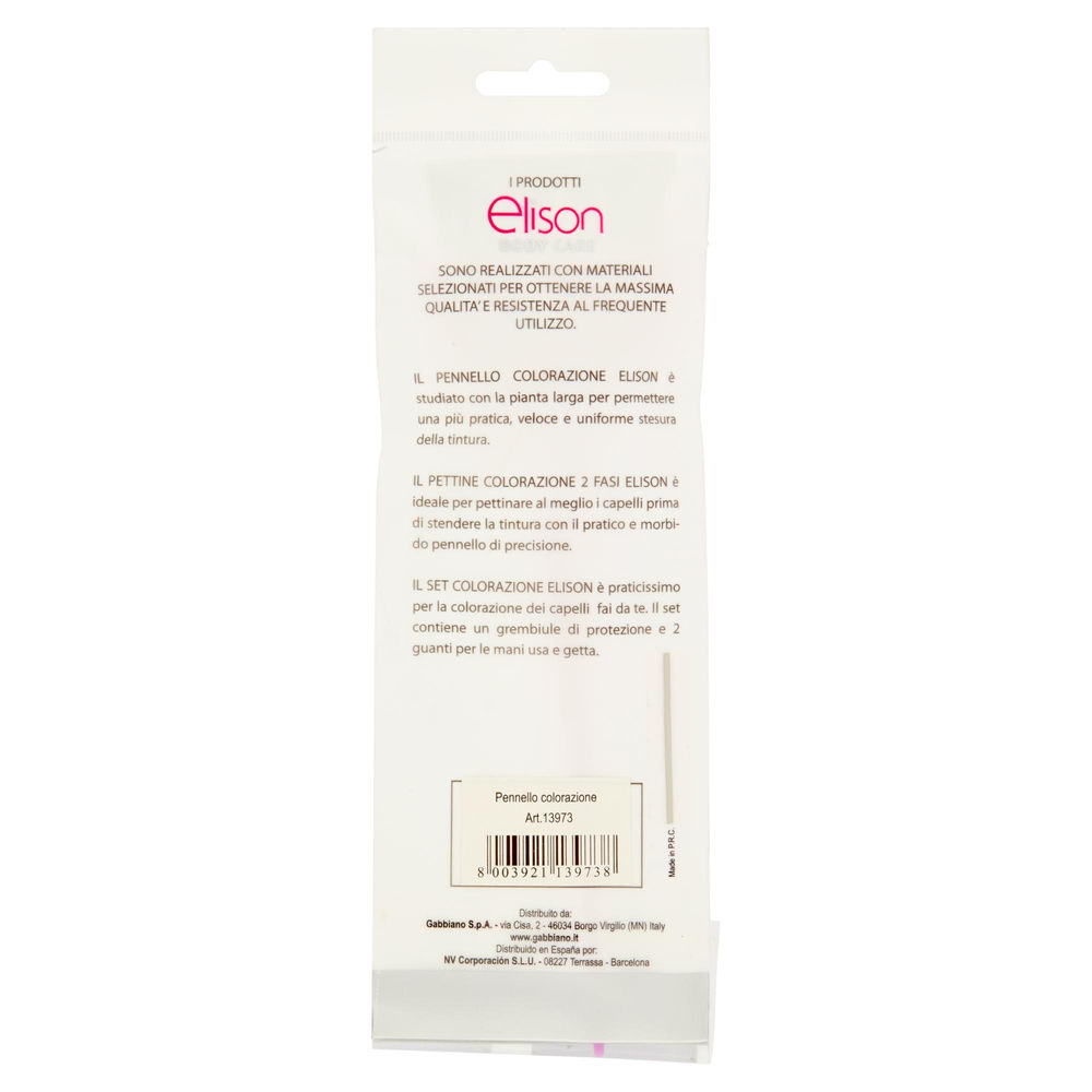 PENNELLO  PER COLORAZIONE ELISON PHON BL. 1 PZ. - 1