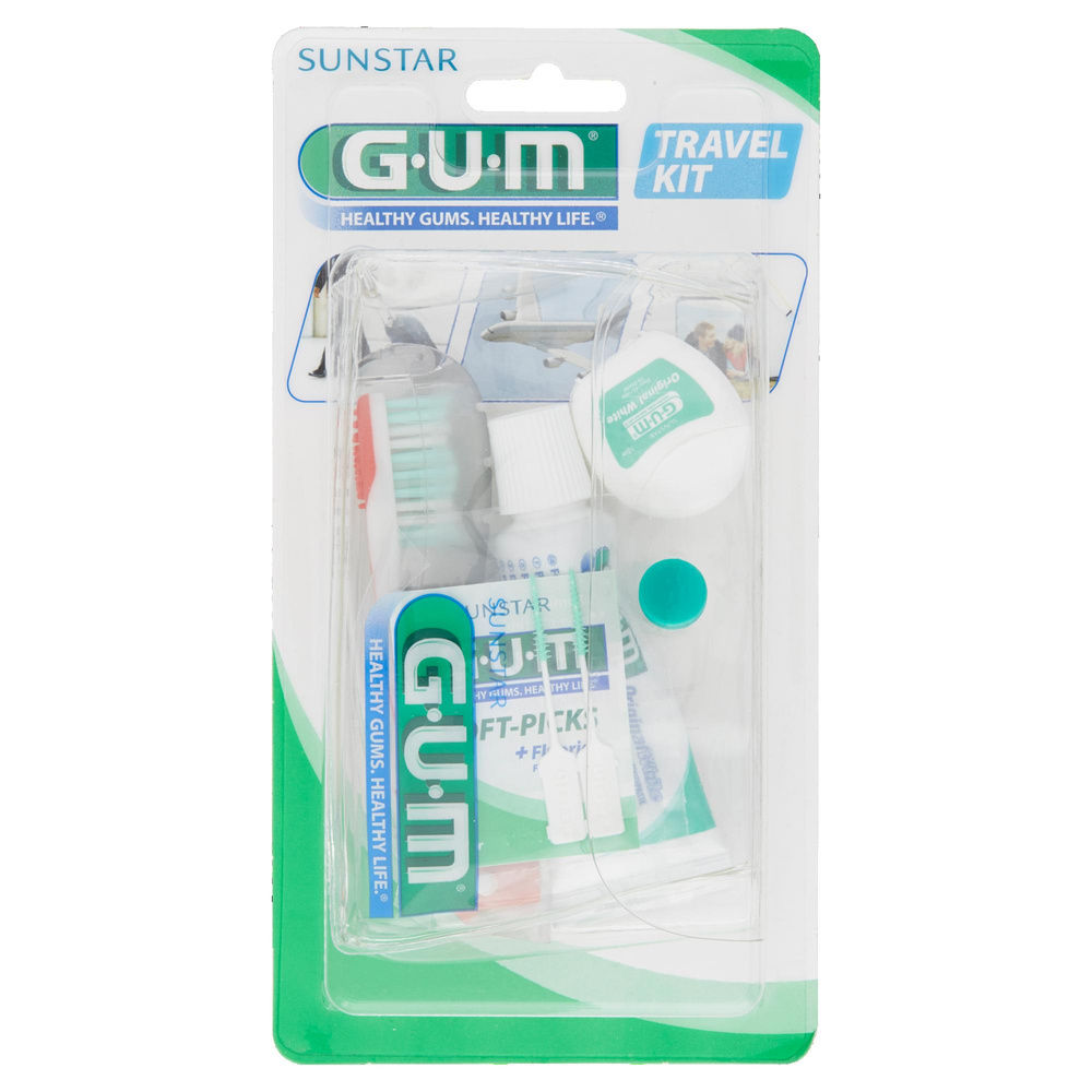 TROUSSE GUM DA VIAGGIO TRAVEL KIT BLISTER PZ.1 - 2