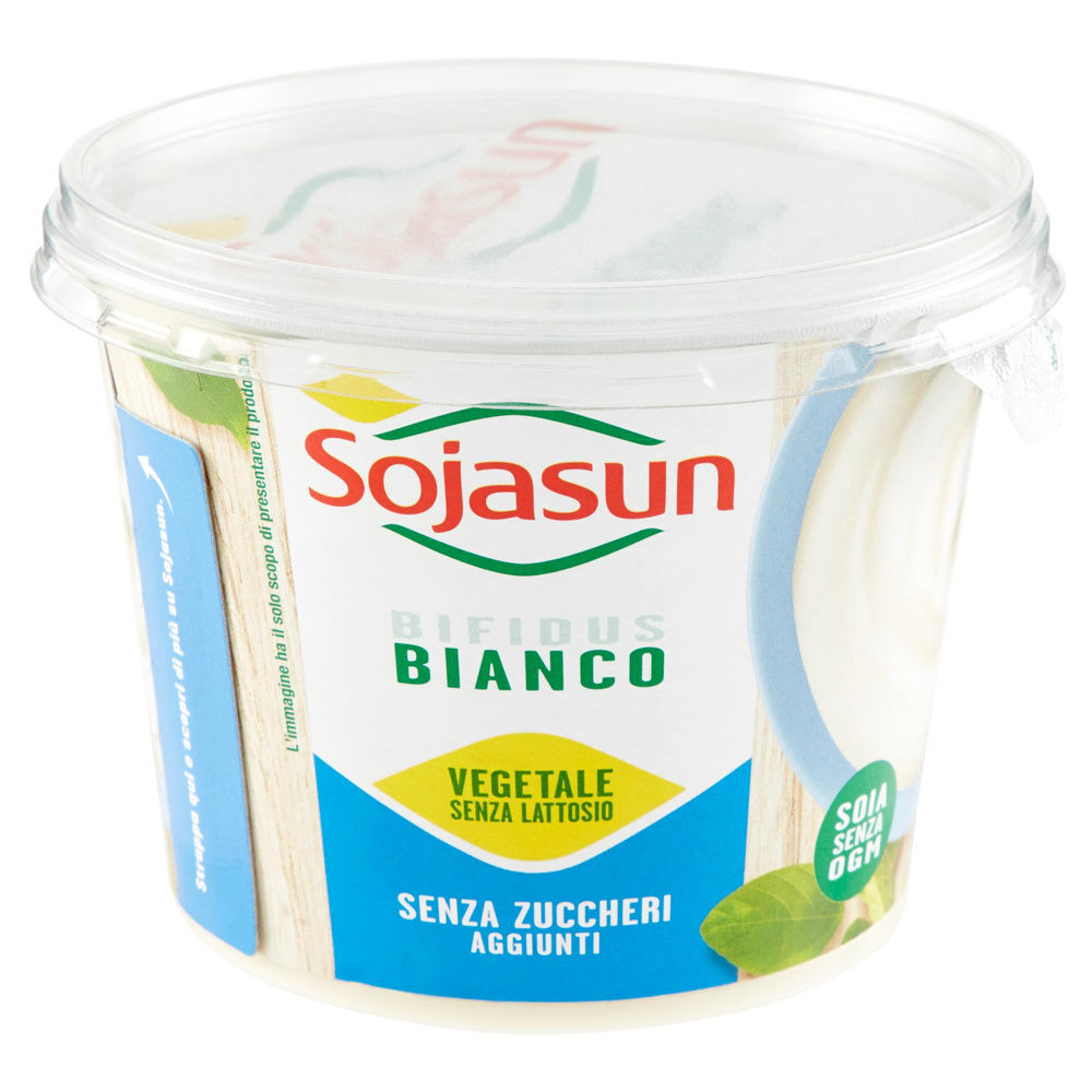 SOJASUN BIFIDUS BIANCO NATURALE CON CALCIO SENZA ZUCCHERO BARATTOLO G 250 - 7