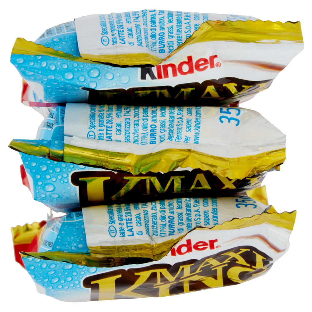 KINDER MAXI KING FERRERO X3 105 G - 4