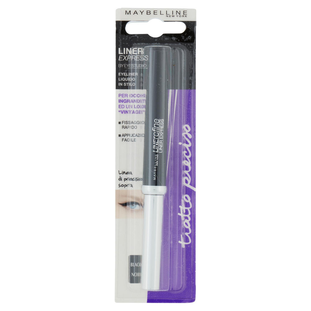 EYE LINER BLACK LINER EXPRESS MAYBELLINE N.Y BLISTER PZ.1 - 6