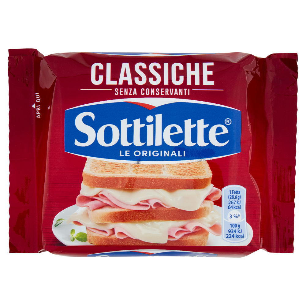 Sottilette le classiche x14 busta 400 g