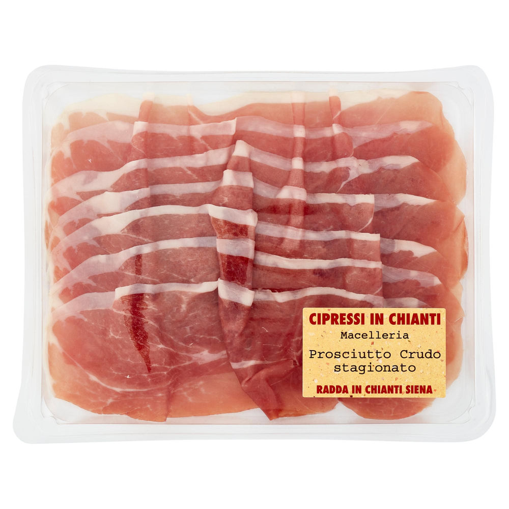 PROSCIUTTO CRUDO CIPRESSI IN CHIANTI VASCHETTA GR 100 - 0