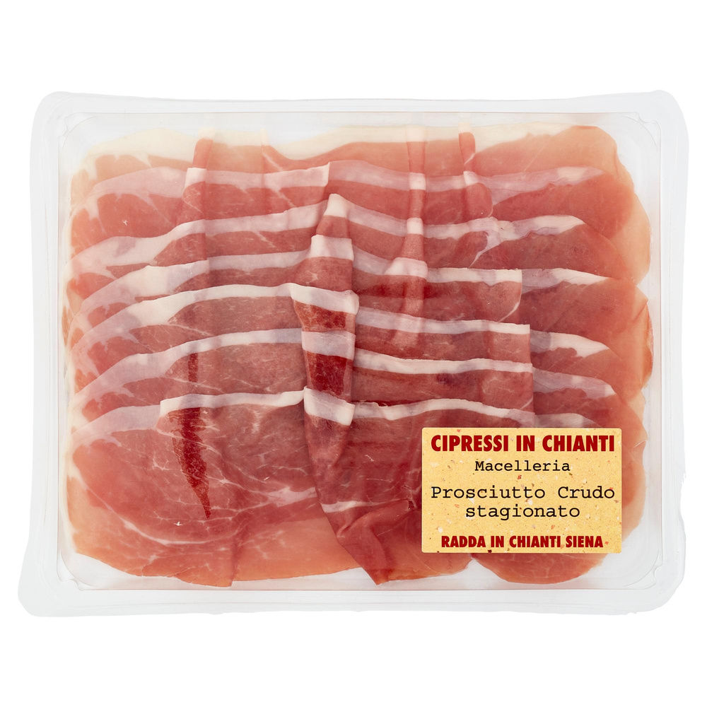 PROSCIUTTO CRUDO CIPRESSI IN CHIANTI VASCHETTA GR 100 - 2