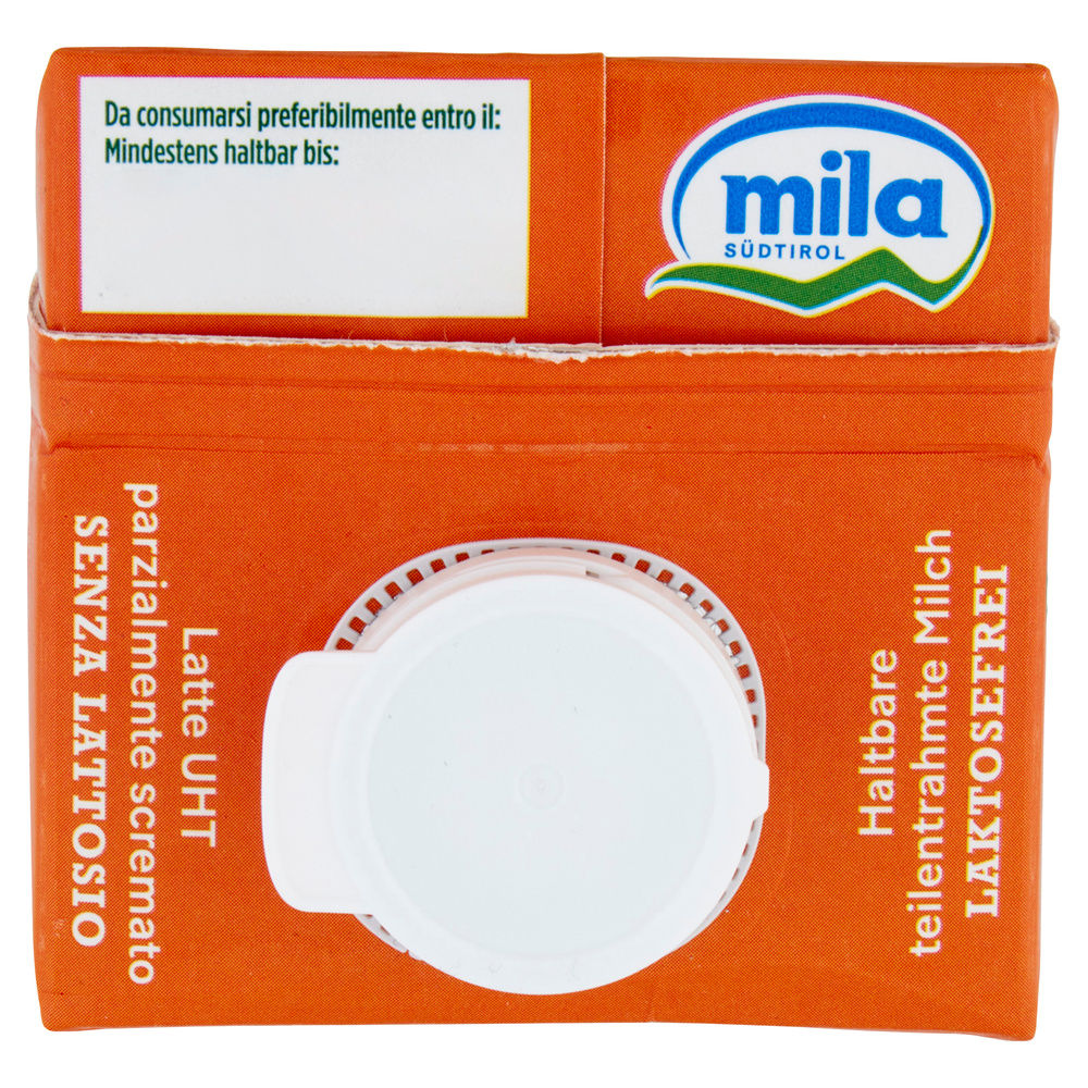LATTE UHT PS SENZA LATTOSIO MILA BRICK CON TAPPO 1L 0000 - 6