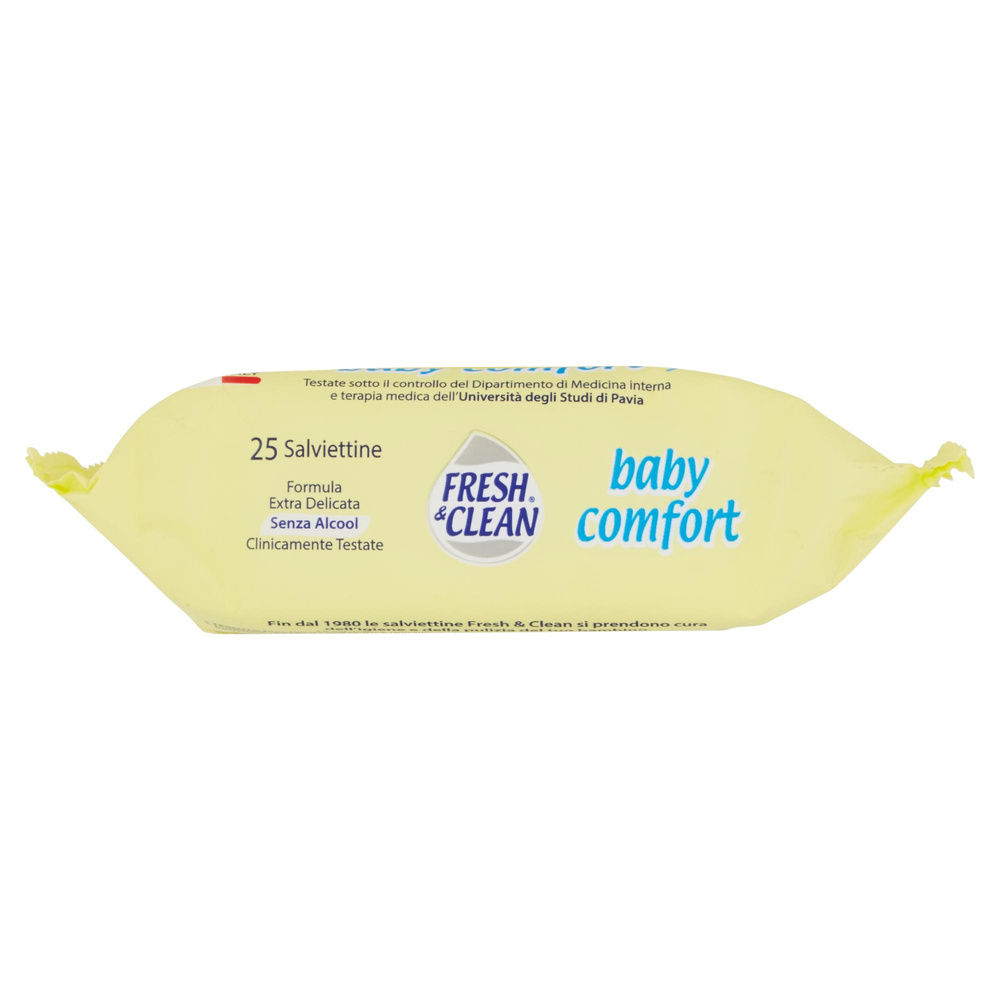 SALVIETTE FRESH &CLEAN BABY COMFORT PZ.20+5 GRATIS O/S - 4