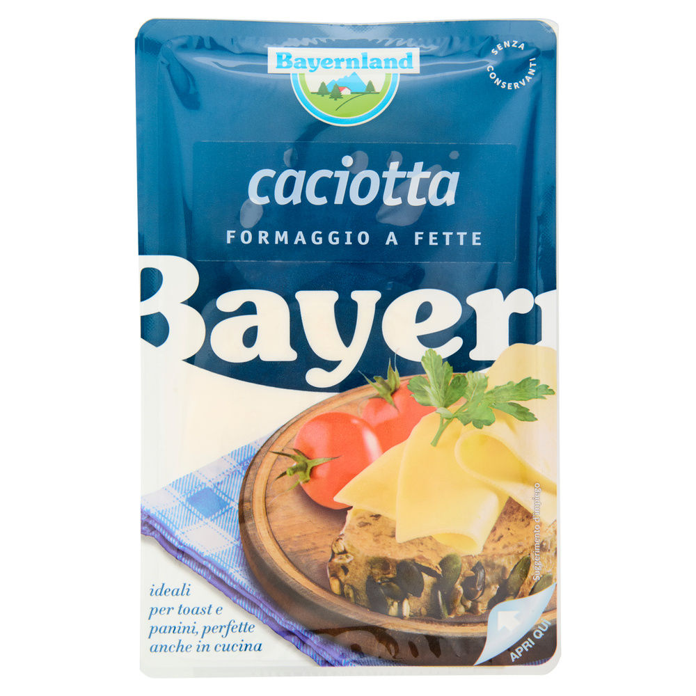 CACIOTTA FETTE BAYERNLAND VASCHETTA 140 G - 0