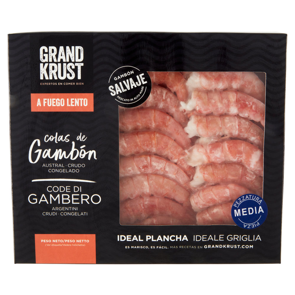 CODE DI GAMBERO ARGENTINO C2 CON GUSCIO GRAND KRUST SCATOLA G 400 - 14