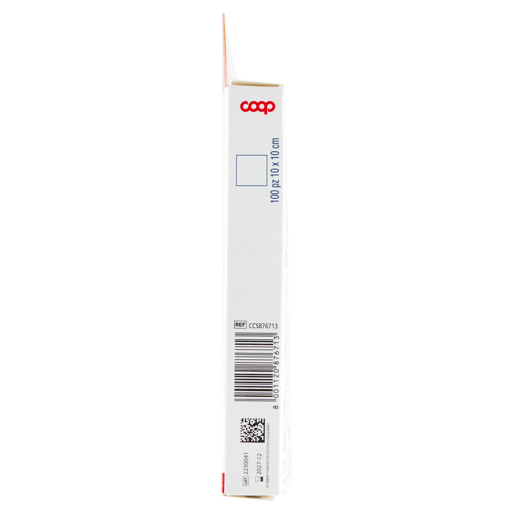 COMPRESSE GARZA STERILE 10X10CM COOP PZ 100 - 4