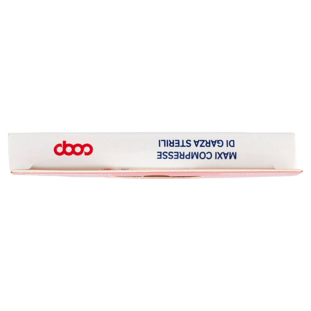 COMPRESSE MAXI GARZA STERILE 18X40CM COOP PZ 6 - 7