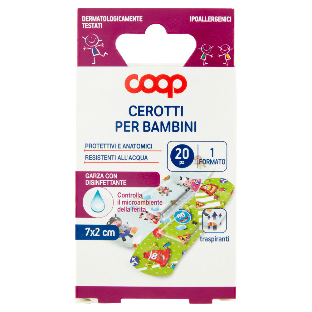 CEROTTI BAMBINI COOP 7X2CM PZ 20 - 6