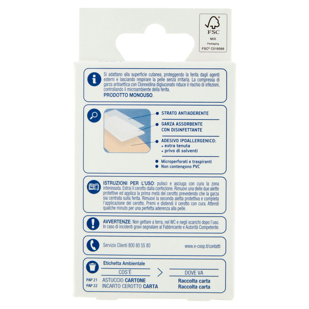 CEROTTI BAMBINI COOP 7X2CM PZ 20 - 1