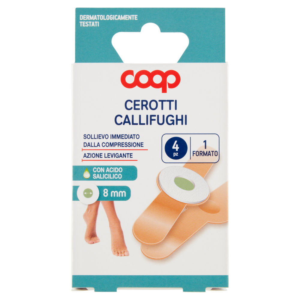 CEROTTI CALLIFUGHI COOP SCATOLA PZ 4 - 0