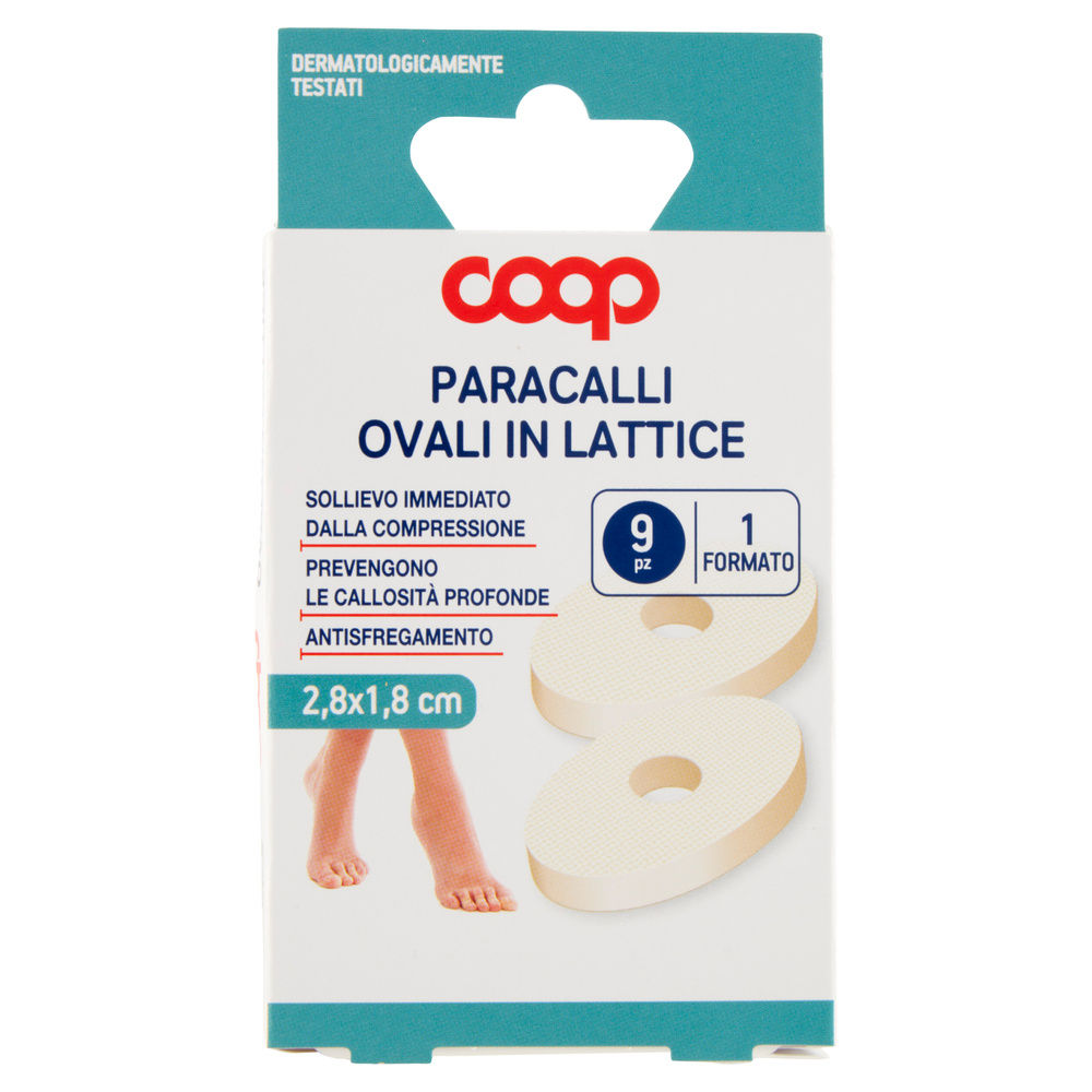 PARACALLI OVALI IN LATTICE COOP SCATOLA PZ 9 - 3