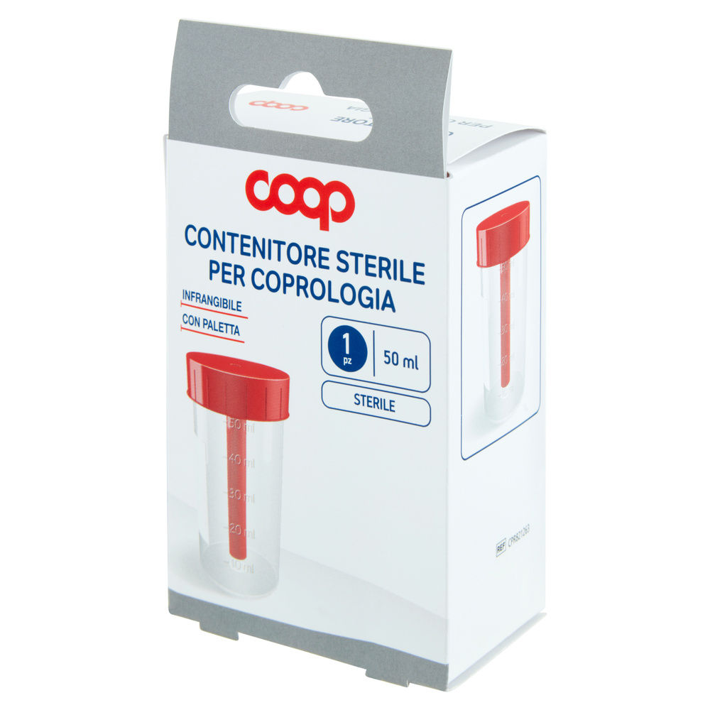 CONTENITORE COPROLOGIA STERILE COOP PZ 1 - 7