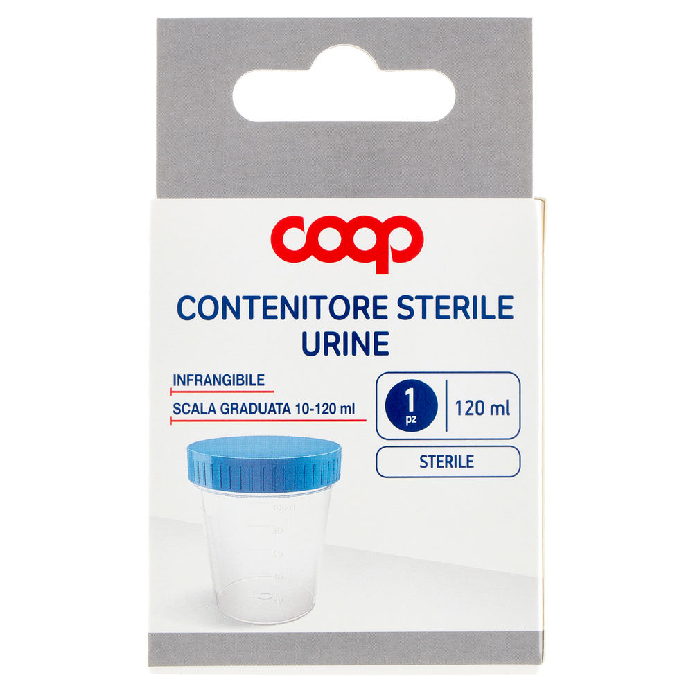 Contenitore urine sterile coop pz 1