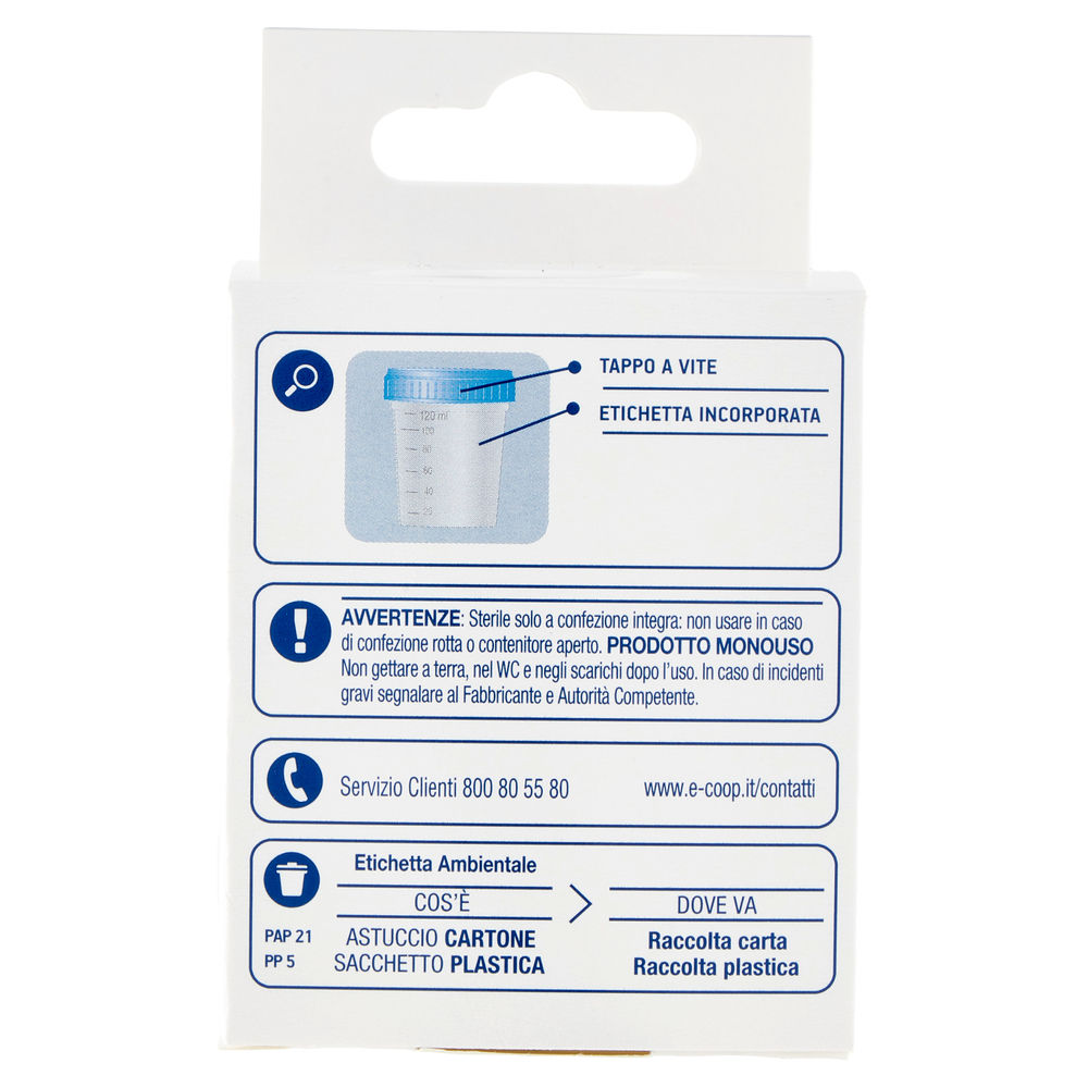 CONTENITORE URINE STERILE COOP PZ 1 - 1