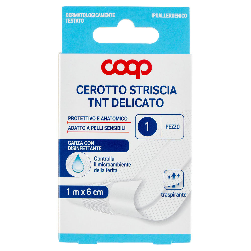 CEROTTO STRISCIA TNT DELICATO COOP 1MX6CM PZ 1 - 2