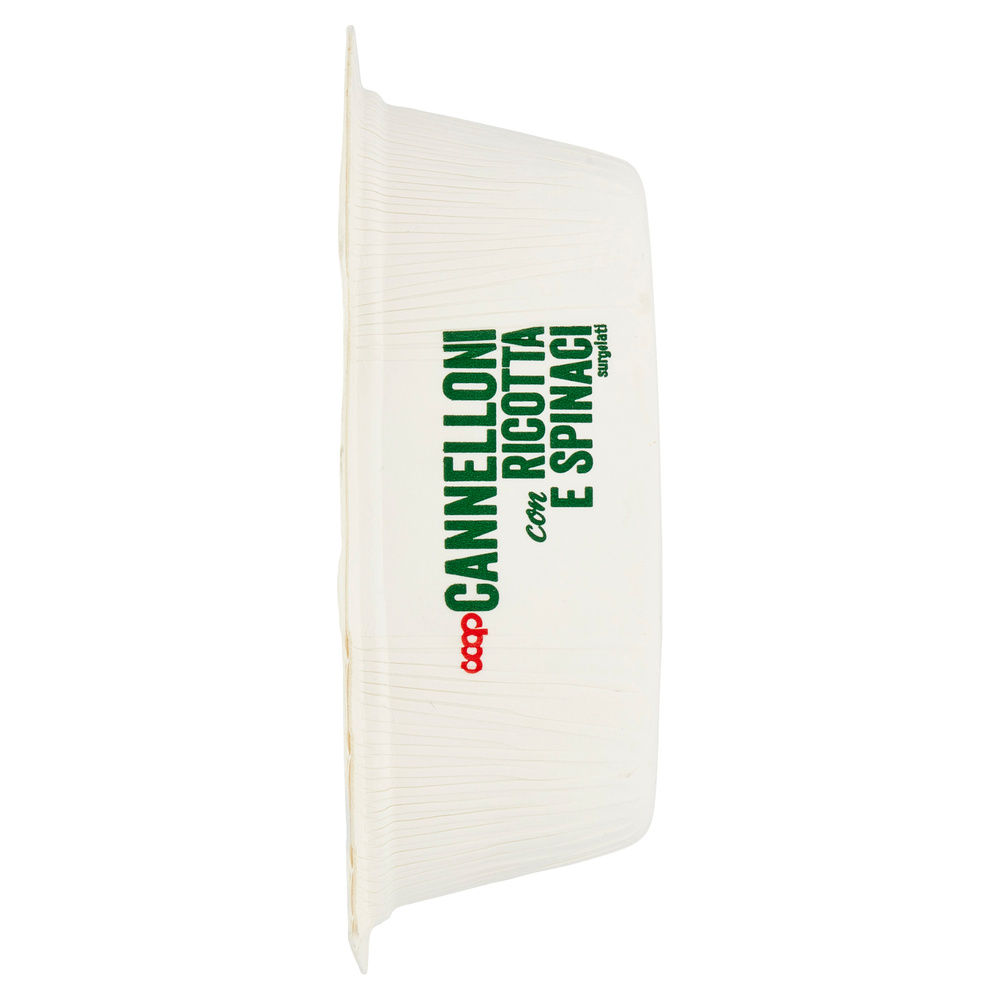 CANNELLONI CON RICOTTA E SPINACI COOP SURG. VASCHETTA SURG. G 500 - 4