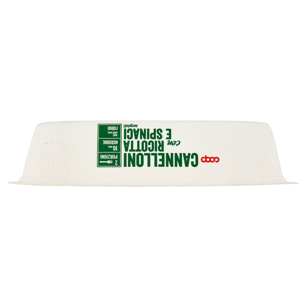 CANNELLONI CON RICOTTA E SPINACI COOP SURG. VASCHETTA SURG. G 500 - 5