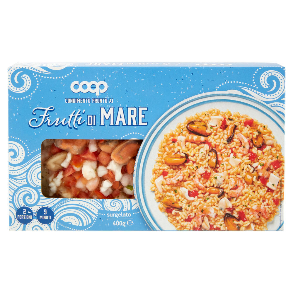 CONDIMENTO PRONTO AI FRUTTI DI MARE SURG. SCATOLA COOP G 400 - 3