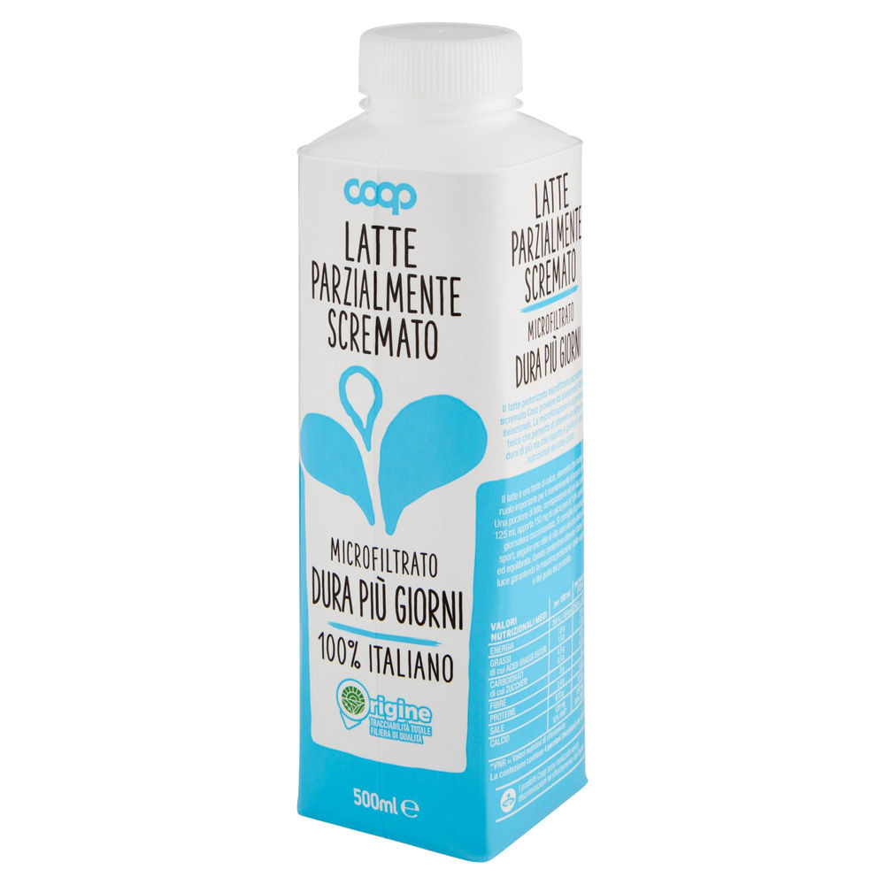 LATTE MICROFILTRATO PS ORIGINE COOP TETRATOP SLIM 500 ML - 8