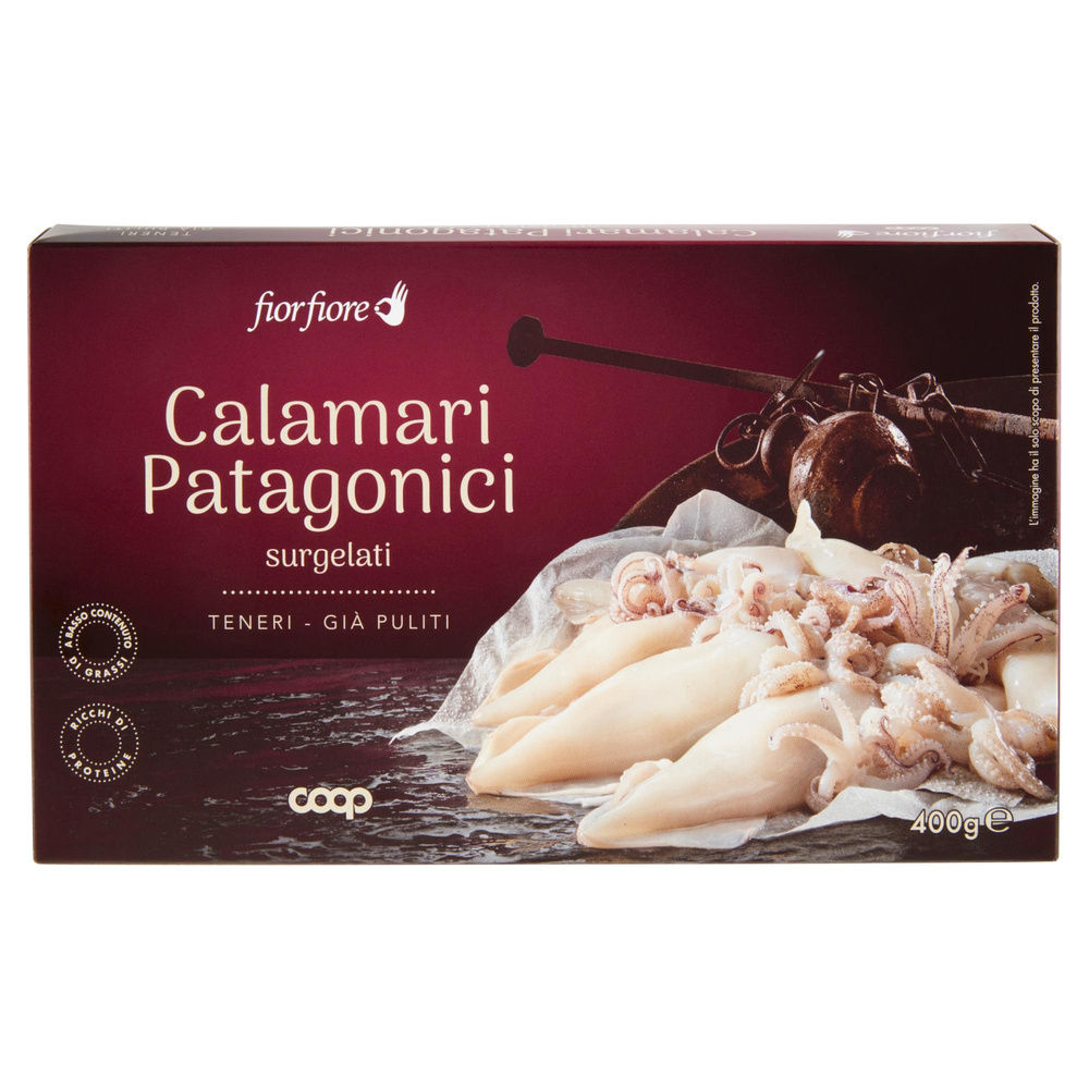 CALAMARI FIOR FIORE COOP SURGELATI ASTUCCIO 400 G - 3